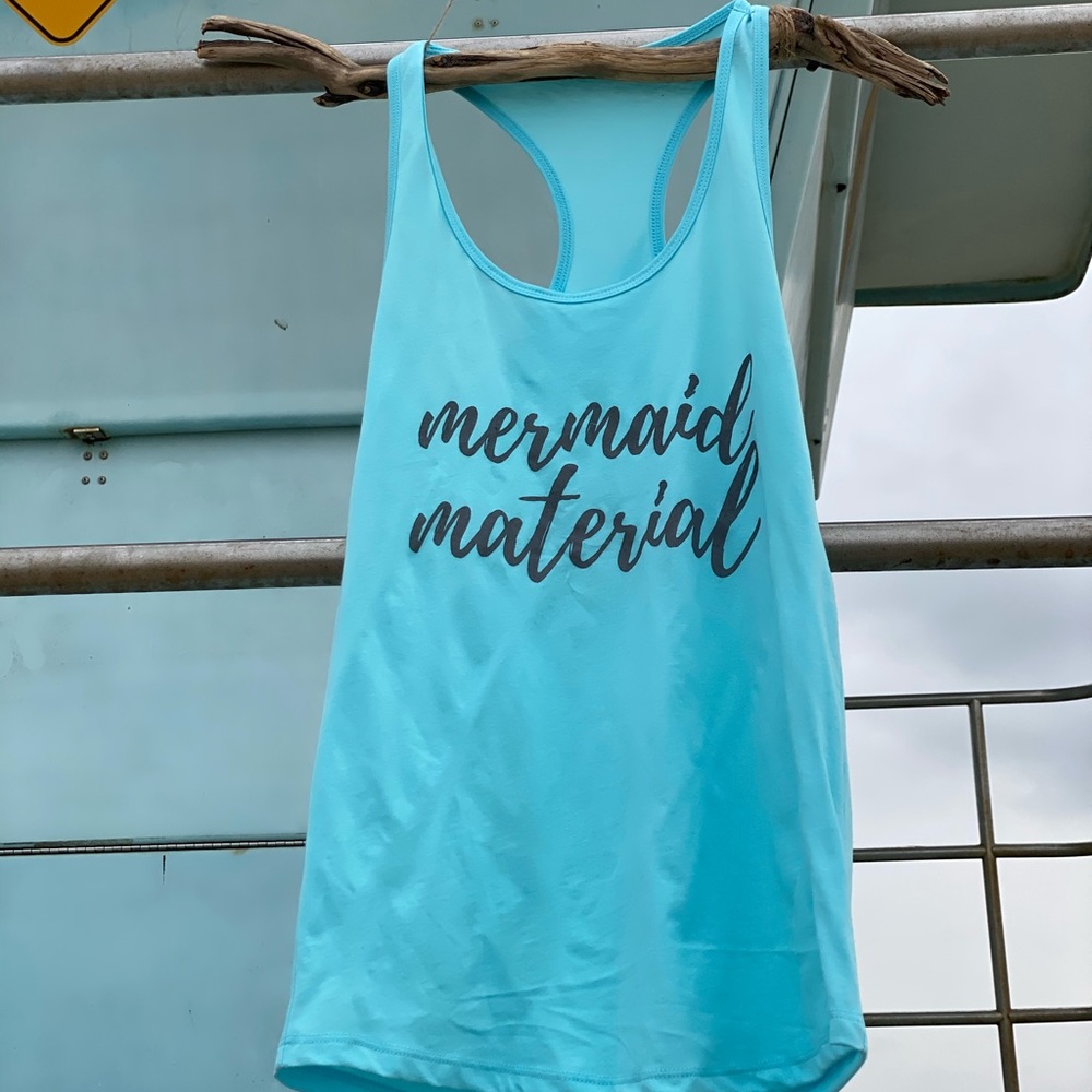 Mermaid Material Tank - Picture 2 of 2